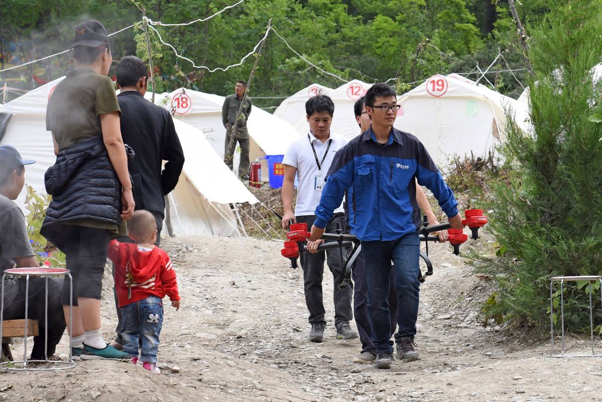 X.A.R.T in Sichuan after the earthquake