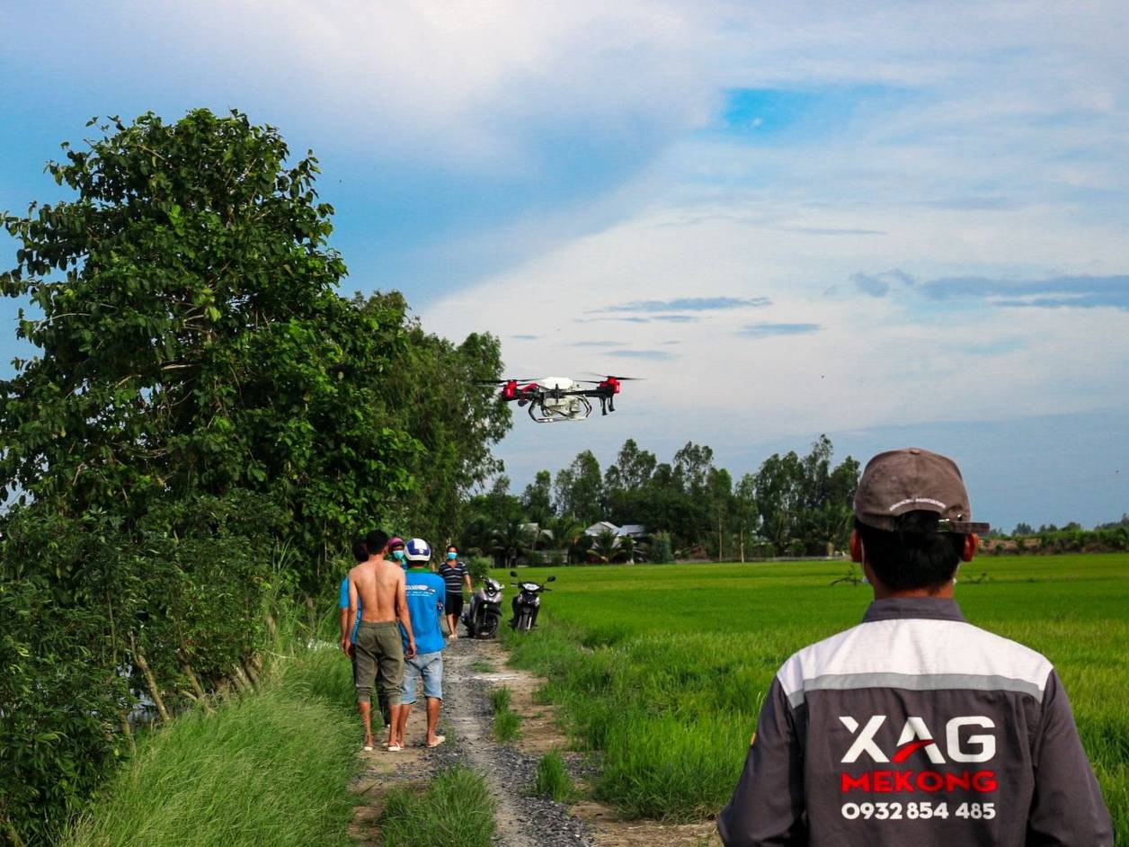 XAG promotes drones in Vietnam to boost rice farming while cutting fertilizer use